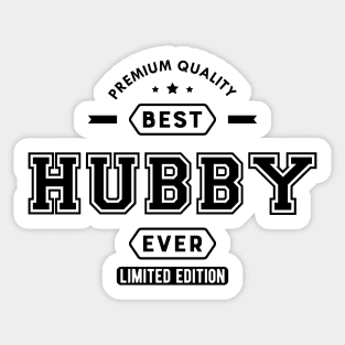 Hubby - Best Hubby Ever Limited Edition Sticker